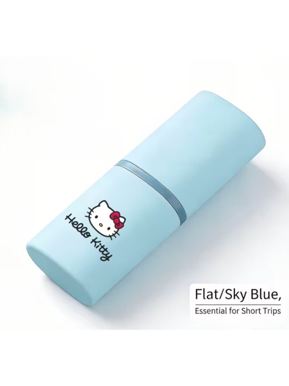 Hello Kitty Travel Toothbrush Holder Case Portable Toothpaste Organizer Blue